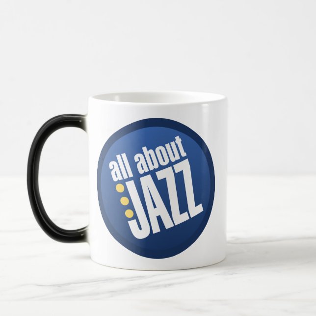 Caneca Mágica Toda sobre o jazz (Esquerda)