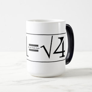 Caneca Mágica Todos os gênios da matemática sabem