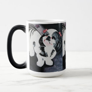 CANECA MÁGICA TORTA SHIH TZU DO DOCINHO