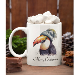 Caneca Mágica Toucan Winter Vibes, personalizado