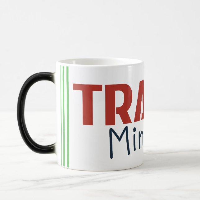 Caneca Mágica Trader Mindset – Discipline Focused Trading (Esquerda)