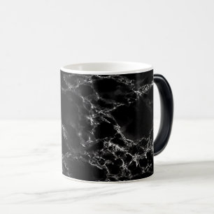 Caneca Mágica Trendy Black Marble Stone