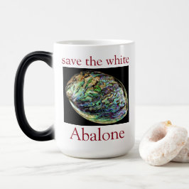 Caneca Mágica Trendy Save The White Abalone Cote