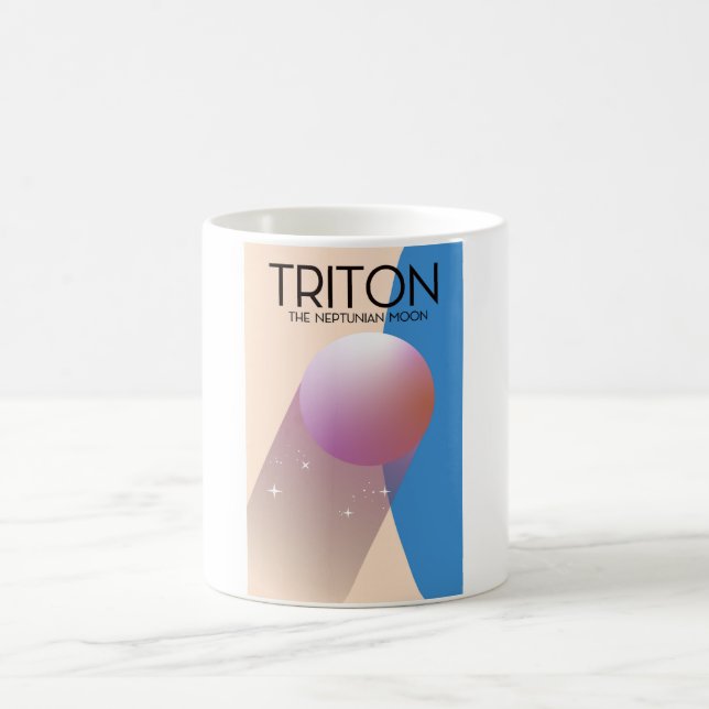 Caneca Mágica Triton - A Lua Netuniana (Centro)
