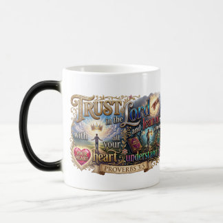 Caneca Mágica Trust In The Lord - Not Your Own Understanding