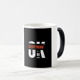 Caneca Mágica Tudo Vai Ficar Bem Arte de Afirmação Positiva