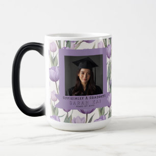 Caneca Mágica Tulipa Floral Negrito Início