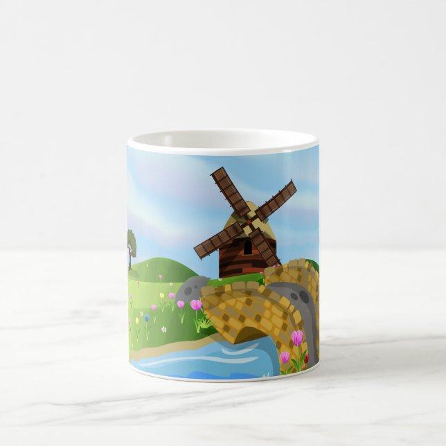 Caneca Mágica Tulipas da Holanda (Centro)