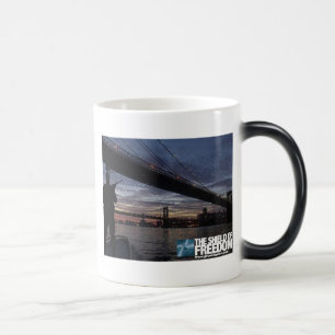 Caneca Mágica U.S. Guarda costeira - protetor da liberdade