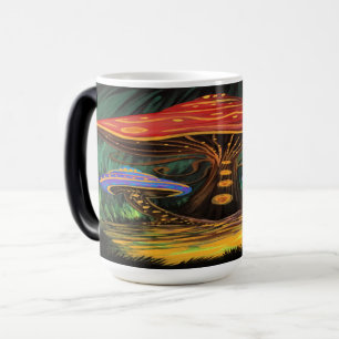 Caneca Mágica Um Mundo De Cogumelo