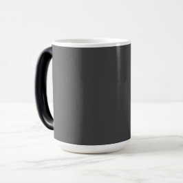 Caneca Mágica Um padrão azul escuro sem nenhum