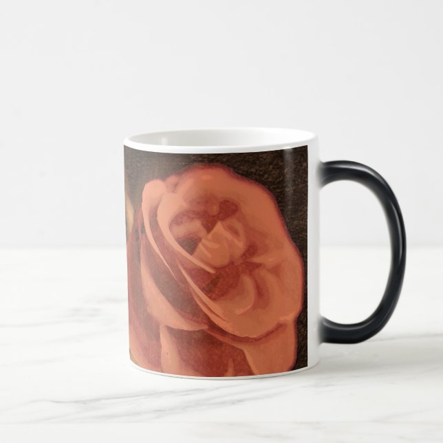 Caneca Mágica Um par de rosas no sketch3 (Direita)
