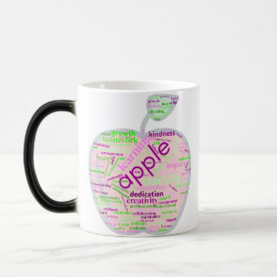 Caneca Mágica Uma Apple para o Professor - Mug Inspiracional