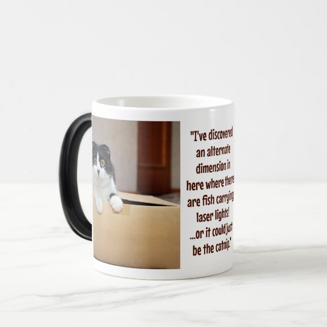 Caneca Mágica Uma dimensão alternativa (Frente Esquerda)