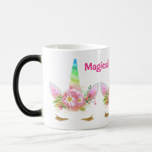 Caneca Mágica Unicórnio mágico do arco-íris dos momentos