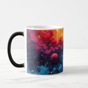 Caneca Mágica Universo Colorido