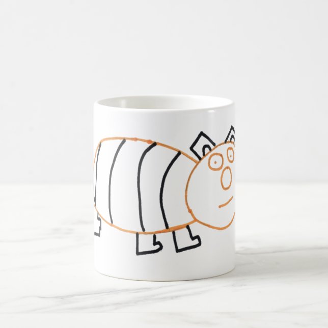 Caneca Mágica Urso de Abelhas Morphing Mug (Centro)