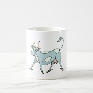 Caneca Mágica Vaca em skates de gelo