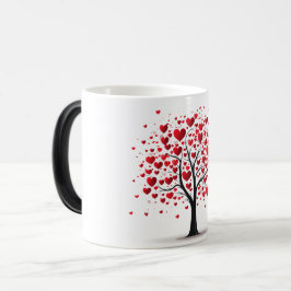 Caneca Mágica Valentines Day Hearts