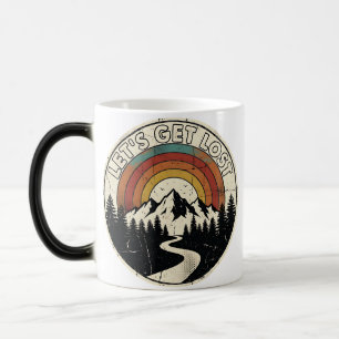 Caneca Mágica Vamos Perder a Montanha Retro Aventura ao Ar Livre