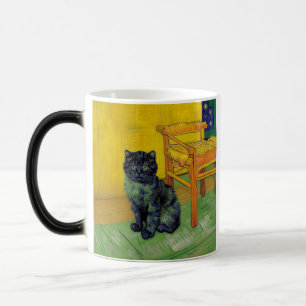 Caneca Mágica Van Gogh Black Cat