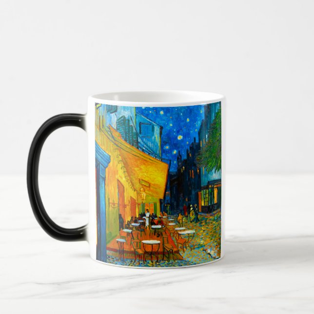 Caneca Mágica Van Gogh Café Terrace à Noite (Esquerda)