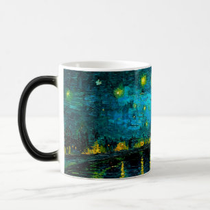 Caneca Mágica Van Gogh Starry Night Over the Rhône