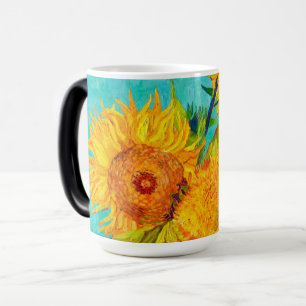 Caneca Mágica Van Gogh Sunflower