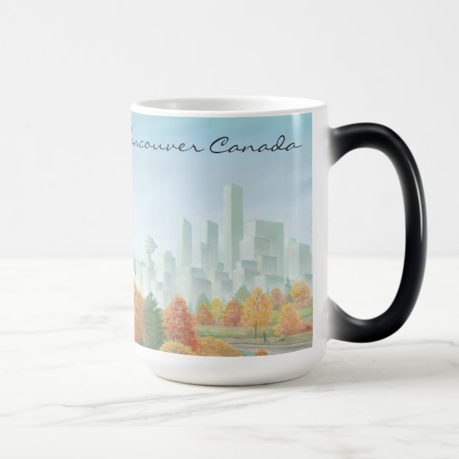 Caneca Mágica Vancouver Souvenir Morfing Copia Óculos (Direita)