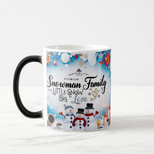 Caneca Mágica Varinha Mágica Família Boneco de Neve de Luxo Cine