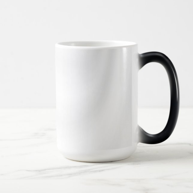 CANECA MÁGICA VAZIO CRIE SEU PRÓPRIO GRUPO BRANCO SATIN MUG (Direita)