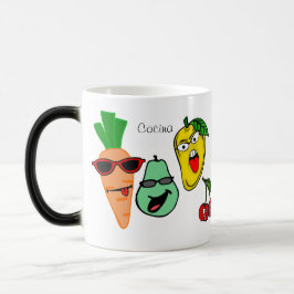 Caneca Mágica vegetales y frutas