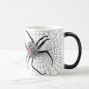 Caneca Mágica Veio avante uma aranha…