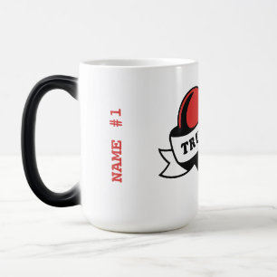 Caneca Mágica Verdadeiro Coração de Tatuagem de Amor   Clássico 