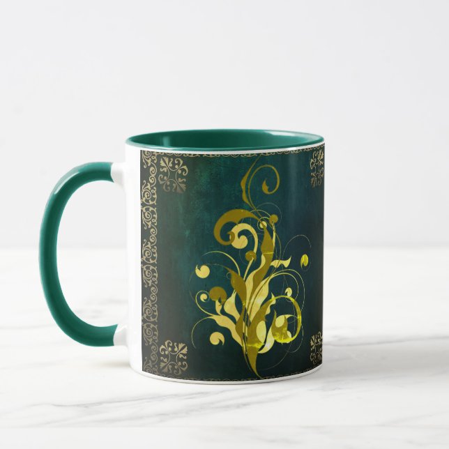 Caneca Mágica Verde Escura Combo Mug (Esquerda)