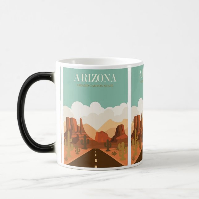 Caneca Mágica Viagem Arizona Grand Canyon EUA (Esquerda)