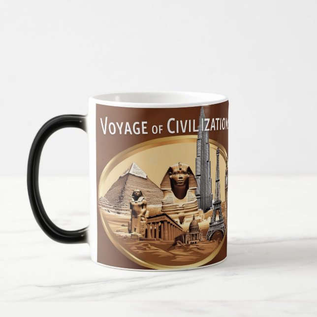 Caneca Mágica Viagem às Civilizações Mug (Esquerda)
