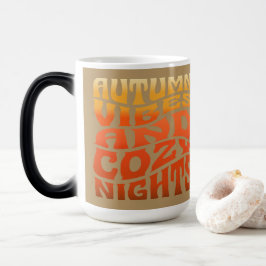 Caneca Mágica Vibrações de Outono e Noites Aconchegantes