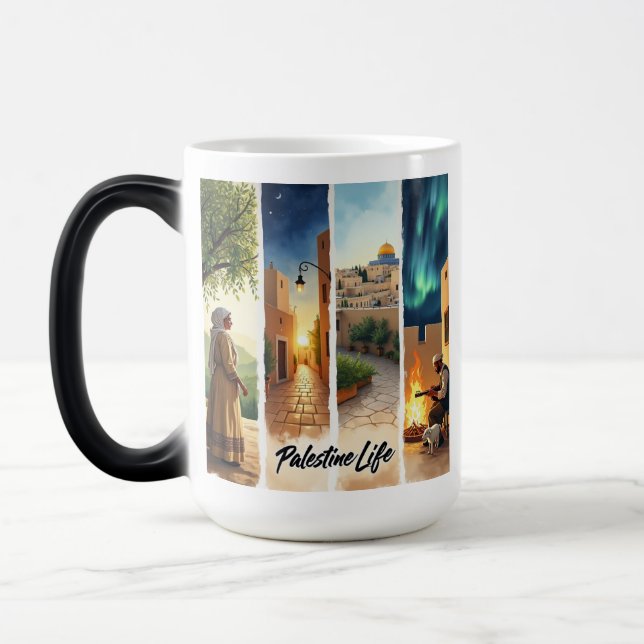 Caneca Mágica Vida Palestina (Esquerda)