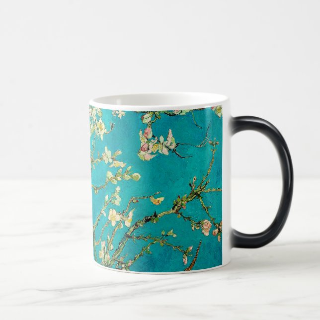 Caneca Mágica Vincent Van Gogh Blossoming Almond Tree Arte Flora (Direita)