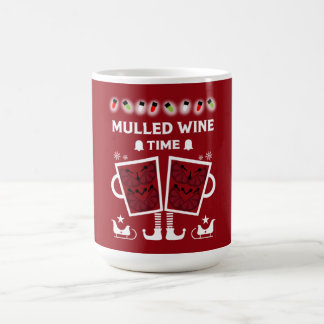 Caneca Mágica Vinho tinto enregelado de Natal Glühwein