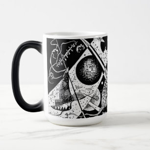 Caneca Mágica Vintage Small Words VI - Kandinsky Abstrato Art