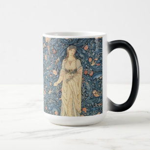 Caneca Mágica Vintage William Morris Art - Flora