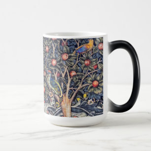 Caneca Mágica Vintage Woodpecker Floral Tapeçaria William Morris