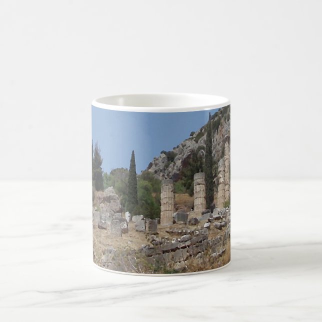 Caneca Mágica Vista de Delphi, Grécia (Centro)