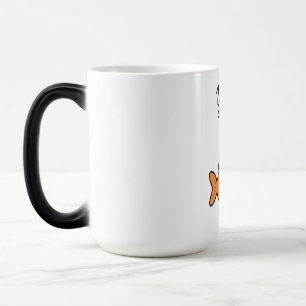 Caneca Mágica Você e eu para sempre, Design de Casal de Peixe