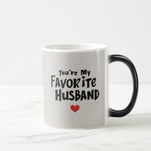 Caneca Mágica Você é meu marido favorito, Engraçado