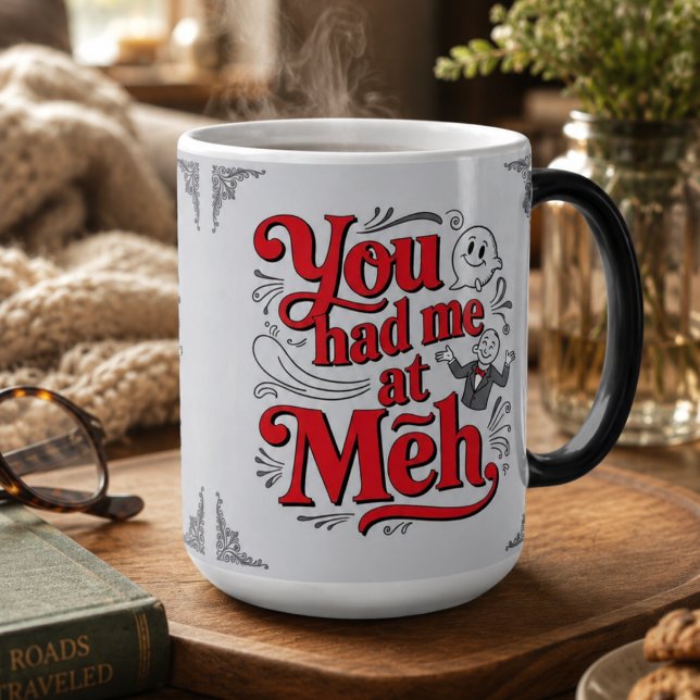 Caneca Mágica Você me conquistou com um 'tudo bem' (Criador carregado)