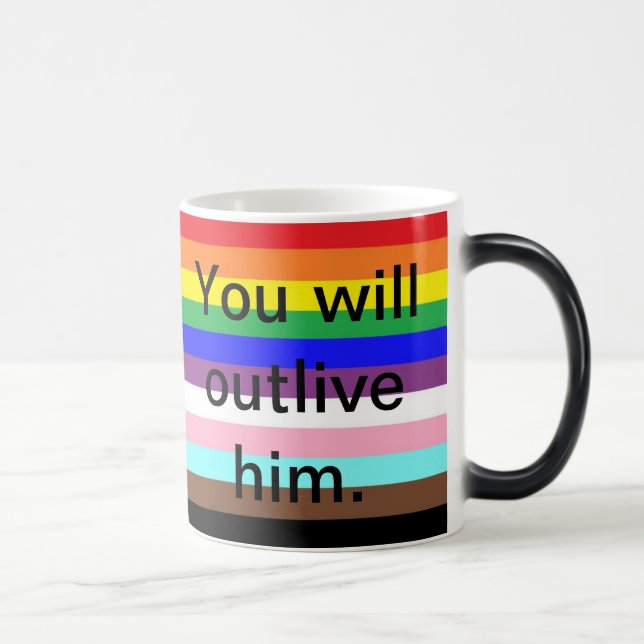 Caneca Mágica Você Sobreviverá Ao Orgulho Ally LGBTQIA+ (Direita)