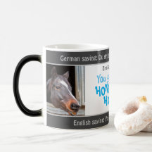 Você sorri como um terremoto de mel - alemão bobo!